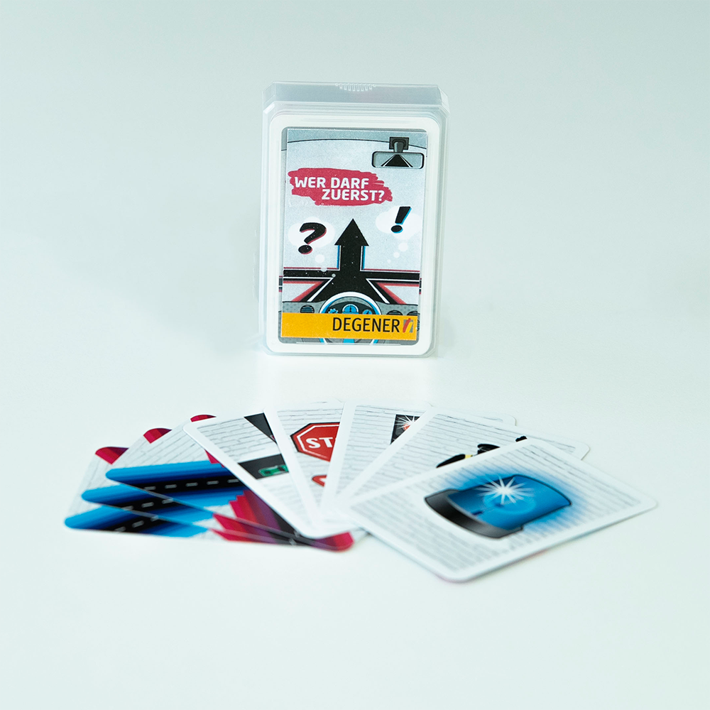 Kartenspiel "Wer darf zuerst?"